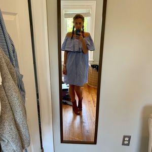 J. Crew blue dress. Classic!